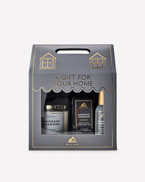 Mahogany Teakwood Gift Set