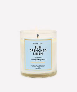 Sun Drenched Linen Single Wick Candle