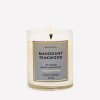 Mahogany Teakwood Single Wick Candle