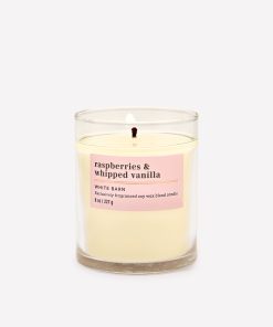 Raspberries & Whipped Vanilla Single Wick Candle