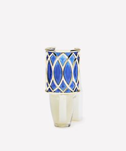 Blue Geometric Scent Control™ Nightlight Wallflowers Fragrance Plug
