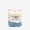 Fresh Rainfall & Linen Single Wick Candle