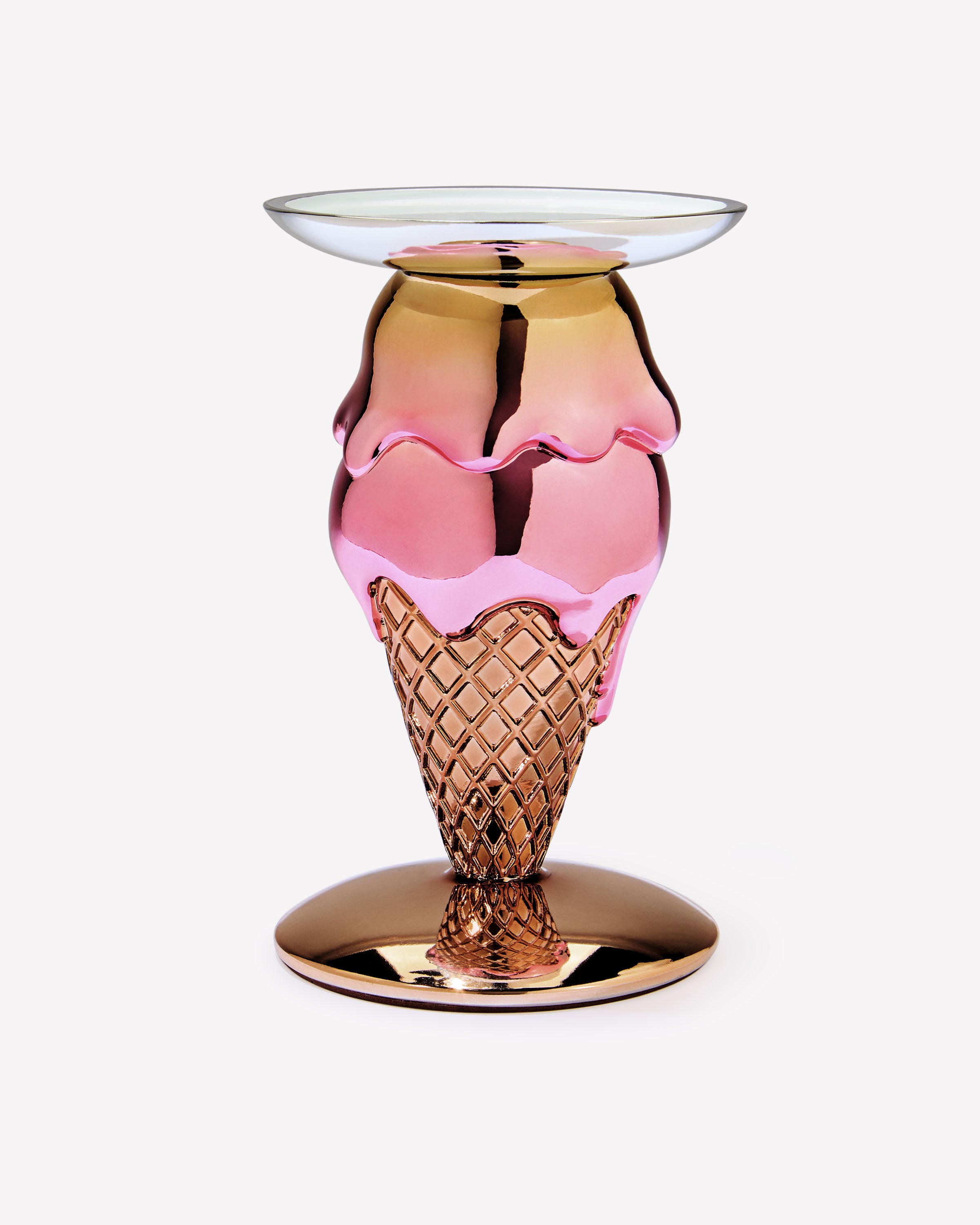 Double-Scoop Cone Pedestal