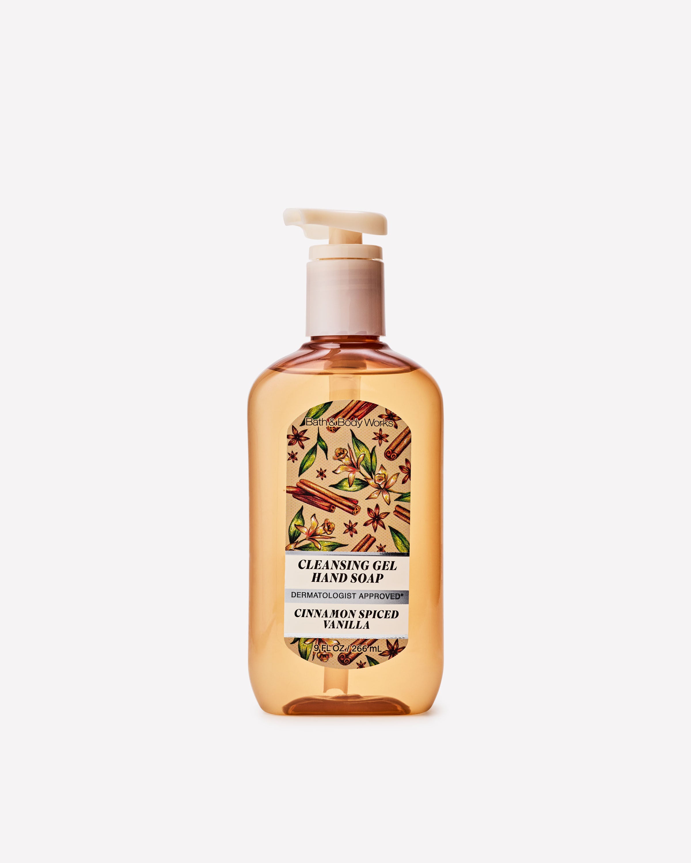 Cinnamon Spiced Vanilla Cleansing Gel Hand Soap