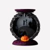 Spiral Hill Light-Up Pedestal 3-Wick Candle Holder