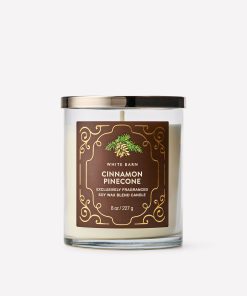 Cinnamon Pinecone Single Wick Candle