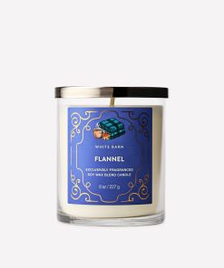 Flannel Single Wick Candle
