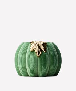 Green Corduroy Pumpkin