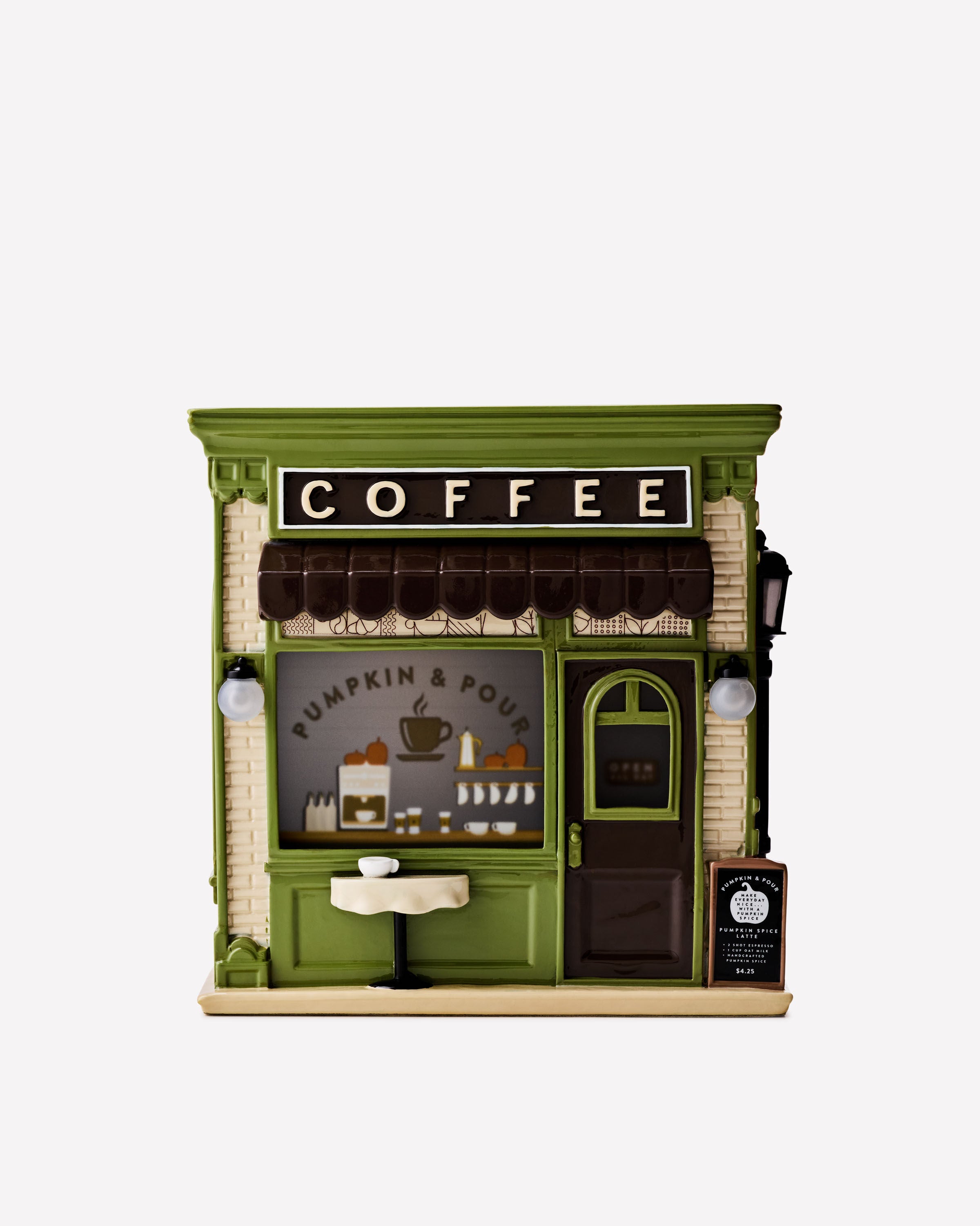 Light-up Coffee Time Pedestal